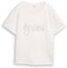 Tom Tailor T-shirt coupe ample en scuba avec imprimé - Taille M - blanc cassé 3