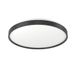 EGLO connect.z Smart Home LED-plafondlamp Mozoncillo-Z, ZigBee + Matter | app- en spraakbediening Alexa, warm- tot koudwit, RGB, dimbaar, zwart-wit, Ø 48,4 cm