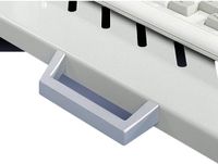 Rittal DK 5501.730 Handgreep Uittrekbaar Zilver-grijs 2 stuk(s)