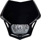 Rtech V-face Halogen Koplamp Zwart