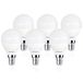 SIGMALED LIGHTING - LED lamp E14 4W (gelijk aan 30W) - Warm wit licht (2800K) - 360 lumen - Kleine gloeilamp Bol G45 P45 LED - Verpakking van 6