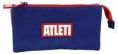 Pochette en polyester, bleu, avec plusieurs compartiments