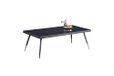 M2 Kollektion Rom 2 salontafel, metaal, antraciet, goud, zwart, 120 x 41 x 60 cm