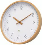 Alba HORTREE houten wandklok geluidsarm 30 cm