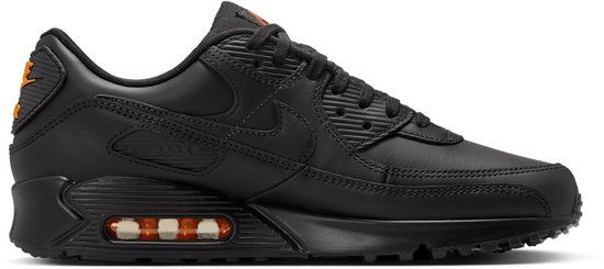 Nike Air Max 90 Sneakers Black Safety Orange