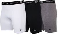 Donnay 3-Pack Compressie Sportshort Heren XL Wit/Zwart/Donkergrijs