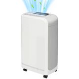 Homcom Elektrische Ontvochtiger 12l/Dag Watertank 2.5l Wit