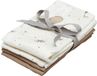 Cam Cam Copenhagen Dreamland Gant de toilette 4 Pièces Brun sable