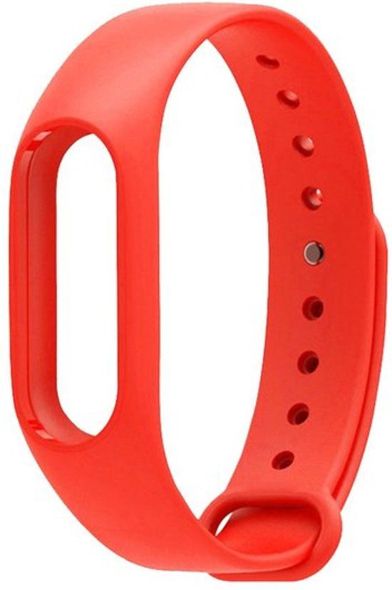 By Qubix Qubix Xiaomi Mi Band 2 Bandje - Rood