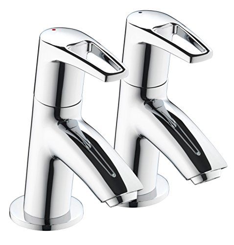 Bristan SM 1/2 C Glimlach Bekken Taps - Verchroomd Basin Pillar Chroom
