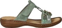 Rieker Pantoufles - Dames - Vert - Taille 42