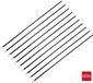 TRU COMPONENTS TC-12656548 Stalen kabelbinder 360 mm 4.6 mm AISI 304 Met coating 100 stuk(s)