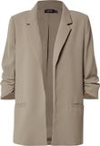 SOAKED IN LUXURY SLSHIRLEY BLAZER - Brindle Grey