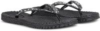 Ilse Jacobsen Pantoufles avec paillettes CHEERFUL03G - 001 Black