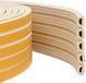 vidaXL Zelfklevende raamafdichting Wit 10 x 6 mm 12 m EPDM-schuin