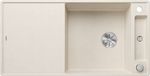 Blanco Silgranit spoelbak, 990x500 mm, zacht wit