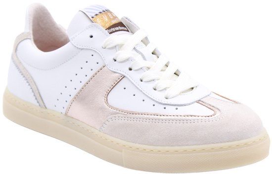 Floris van Bommel Sfw-10096 Minni Sneakers - Leer - Dames - Wit - Maat 36