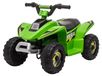 Voiture électrique pour enfants - voiture à monter - adaptée aux enfants de 18 à 36 mois - batterie 6 volts - fonction marche avant et arrière - quatre roues - 72 x 40 x 45,5 cm - vert
