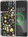kwmobile Housse rigide cristalline compatible avec Motorola Edge 60 Pro – compatible MagSafe – Housse en acrylique avec bord en TPU – Charmant design floral