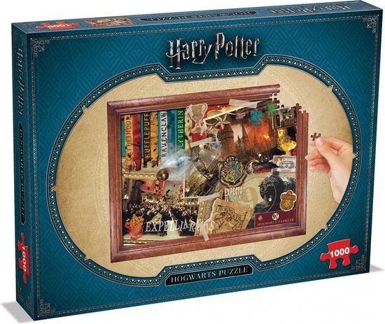 Winning Moves Harry Potter Hogwarts Collectors 1000pc Legpuzzel