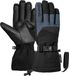 Reusch Couloir R-TEX® XT Unisex Volwassenen Handschoenen Maat 8 Zwart-Antraciet