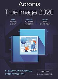 Acronis True Image 2020 Advanced Edition 250 GB Cloud Storage 1 Mac/PC (1 Year Subscription)