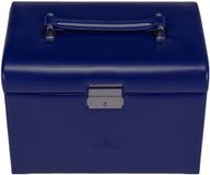 WINDROSE Sieradendoos Merino Moda Jewelry Box Dark Blue Donkerblauw