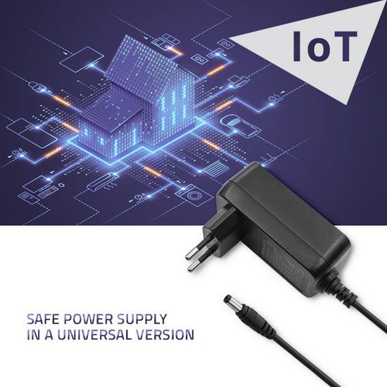 Qoltec 50787 netvoeding & inverter Binnen 27 W Zwart