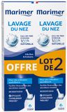 Marimer Spray pour l'hygiène nasale quotidienne Lot de 2 x 100 ml