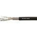 HELU 802168 Câble Ethernet CAT 7e S/FTP 4 x 2 x 0.258 mm² Noir au mètre