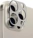 Rosso Camera Lens Protector Geschikt voor Apple iPhone 15 Pro / 15 Pro Max | Camera Bescherming | Case Friendly | Ultra Dun Glas | Grijs