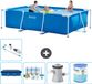 Intex Rechthoekig Frame Zwembad - 300 x 200 x 75 cm - Blau