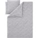 LIVARNO® Parure de lit en satin, 240 x 220 cm (gris)