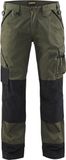 Blåkläder Blaklader Garden werkbroek 1454-1835 - Army Groen/Zwart - D100