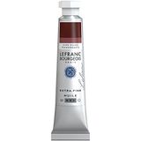 Lefranc Bourgeois 405006 Extra fijne Lefranc olieverf met hoogwaardige kunstenaarspigmenten, lichtecht, verouderingsbestendig - 20ml Tube, Transparent Red Oil Ocr