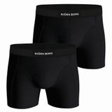 Björn Borg Cotton Stretch boxers - heren boxers normale lengte (2-pack) - zwart