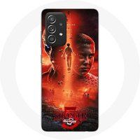Maniacase Hoesje voor Samsung Galaxy A52 5G Stranger Things Poster Serie Seizoen 5