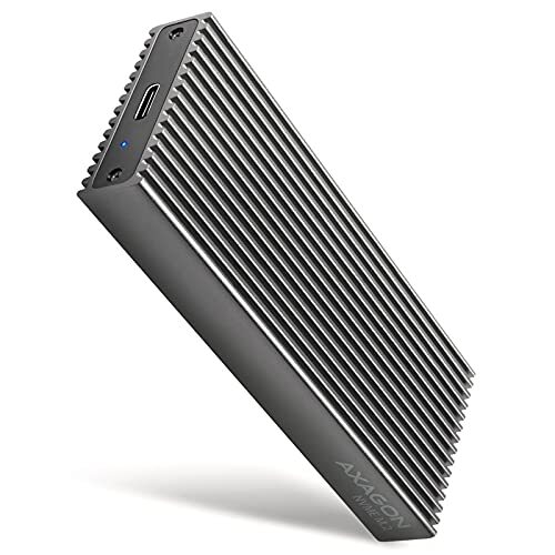 AXAGON EEM2-XR RADIATOR extern M.2-Gehause - USB-C 3.2 Gen2, M.2 NVMe SSD