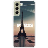Samsung Bedrukt siliconen hoesje compatibel met Galaxy S21 FE Paris
