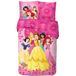 Disney Princess Arlis Beddengoedset, omkeerbaar dekbedovertrek 140 x 200 cm, kussensloop 63 x 63 cm, 100% katoen (prinses beddengoed, 140 x 200 cm)