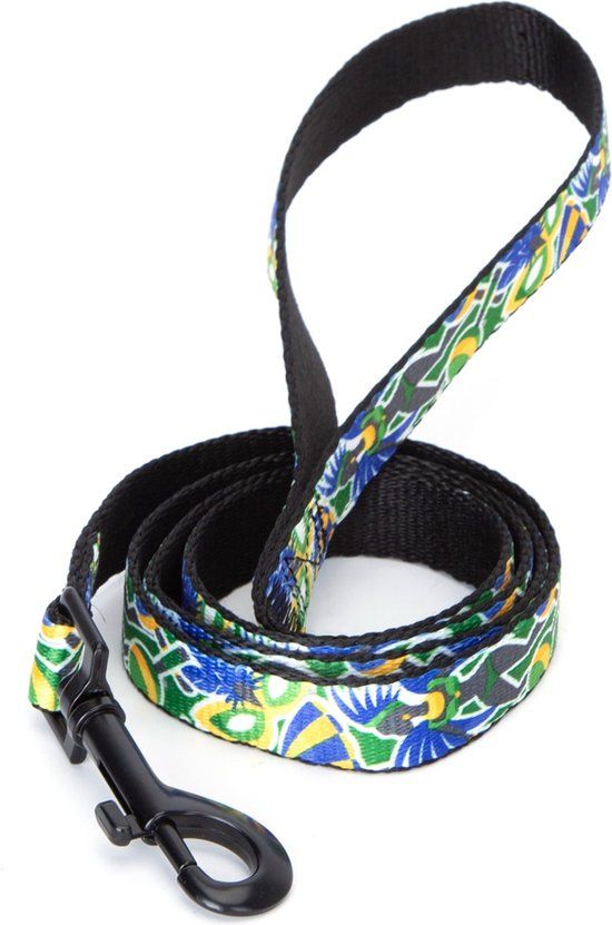 Nobleza Hondenriem - Groen - 120 cm - Polyester