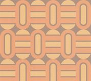 A.S. Création Retro Chic Grafisch Behang - Bruin Geel Oranje