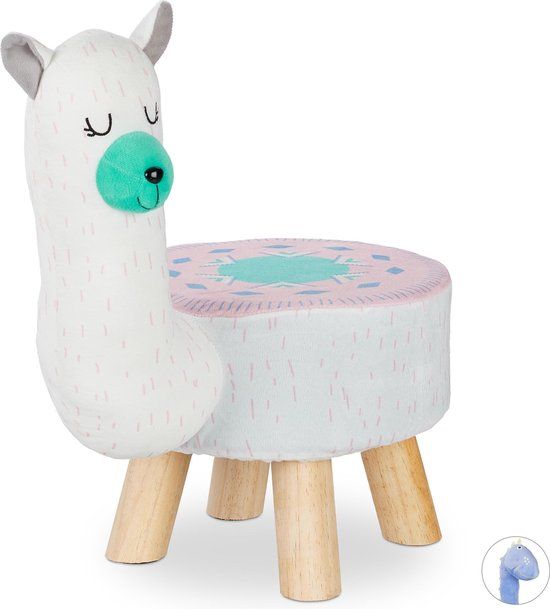 Relaxdays Kinderkrukje Lama