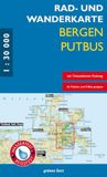 Rad- Verlag grünes herz Rad- und Wanderkarte Bergen-Putbus