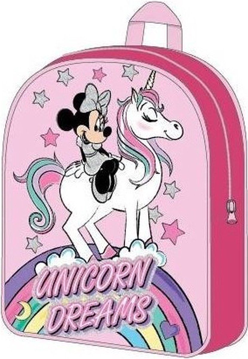 Disney Minnie Mouse Unicorn Dreams Peuter Rugzak - Roze - Polyester - 2022