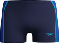 Speedo Solid Splice Aquashort Heren - Strakke Zwemshort Heren - Chloorbestendige Zwemboxer Heren - Sportzwembroek Heren met Trekkoord - Marine/Blauw - XXL