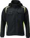 Mascot Accelerate Safe Softshell jas met capuchon 23002-246 - Zwart/hi-vis geel - M