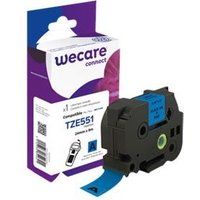 Armor WECARE TZE-551 Label Tape - Black on Blue