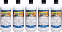 Claudius Cosmetics B.V. Showerscrub Sweet Orange & Cedarwood 1 liter - set van 5 stuks