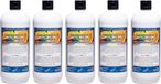 Claudius Cosmetics B.V. Showerscrub Sweet Orange & Cedarwood 1 liter - set van 5 stuks